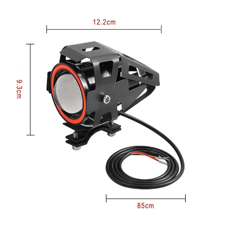 Uniwersalna Lampa Przednia LED U7 do Hulajnogi Elektrycznej