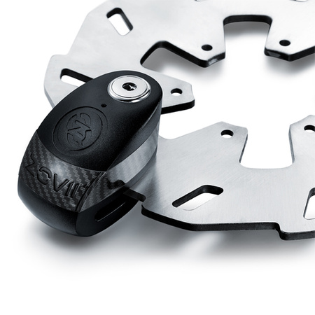 Zabezpieczenie Disc Lock z Alarmem ZOVII ZD10 - Black