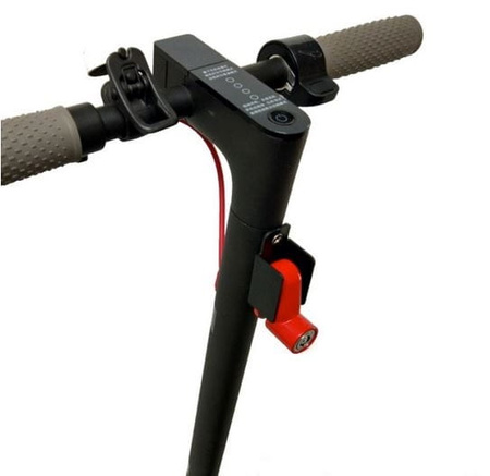 Zabezpieczenie antykradzieżowe z linką do Xiaomi M365 / PRO / PRO 2 / 1S / Essential - CZERWONY