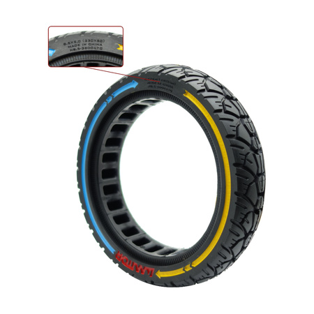 Opona Półpełna AMITOR 8.5x2.0" do Xiaomi M365 / Pro / Pro 2 / 1S / Essential / Mi 3