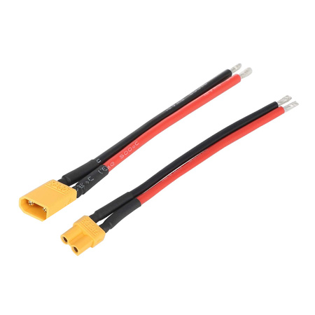 Zestaw Przewodów XT-30 Męski + XT-30 Żeński do Hulajnogi Elektrycznej