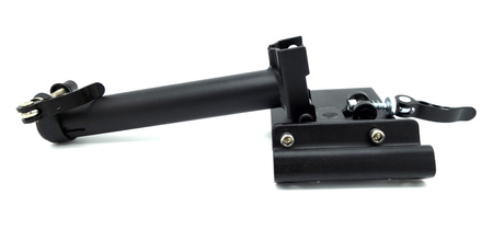 Amortyzowane siodełko do Xiaomi M365 / 1S / Essential / Mi 3 / Fiat 500 - Czarny, czerwony