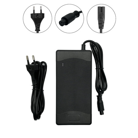 Ładowarka 58,8V 2A Zasilacz GX12 3 Pin 9 mm do hulajnogi elektrycznej