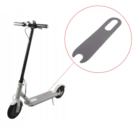 Mata gumowa na podest do Xiaomi M365 PRO / PRO 2 - kolor SZARY