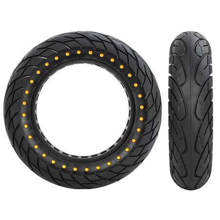 Opona półpełna 10x2.5" Yellow Dot do Ninebot Max G30 / Motus Scooty 10