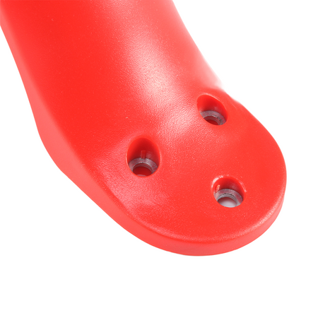 Błotnik tylny z hakiem i tablicą na rejestrację do Xiaomi - CZERWONY