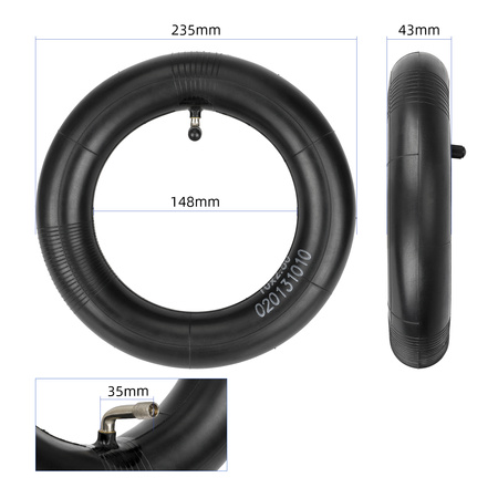 DĘTKA 10x2.5" Wzmocniona ULIP 90/90 do Techlife X7, Kugoo M4 i M4 PRO / KuKirin