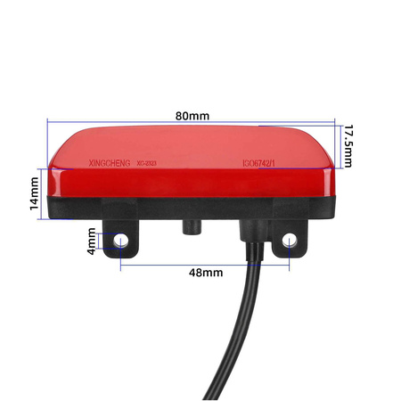 Światło Tylne Lampka LED do Xiaomi 4 Lite (2nd Gen)