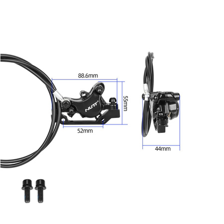 Zestaw Hydrauliczne Hamulce NUTT do Hulajnogi Elektrycznej