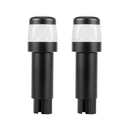 ULIP Czarne gripy + swiatła boczne do Ninebot Max G30 / Motus Scooty 10