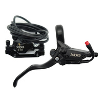 Zestaw Tylny hamulec hydrauliczny (zacisk+przewód) + Prawa hydrauliczna klamka hamulca do Kukirin G3 PRO