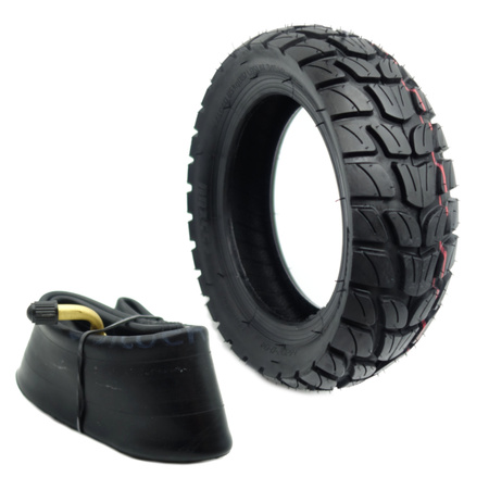OPONA 10x3" (255x80) Terenowa + Dętka 10x2.50" Wentyl 90/45