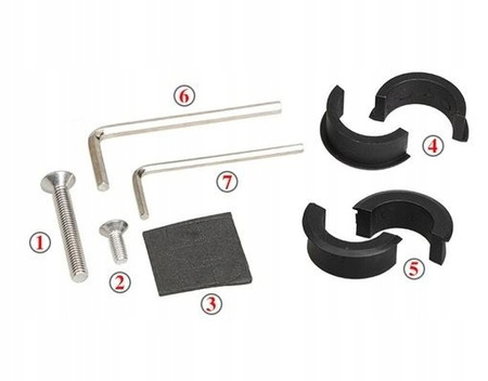 Uchwyt na telefon GUB G-85 do Xiaomi m365 / pro CZARNY