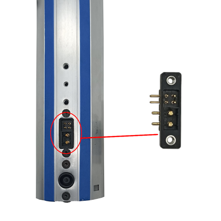 Wtyk wejście gniazdo zasilania kontrolera do Ninebot ES1/ES2/ES3/ES4