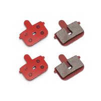 Zestaw 2x Klocki hamulcowe do hulajnogi Kugoo G-Booster / Ruptor R3 / R6 - Czerwony