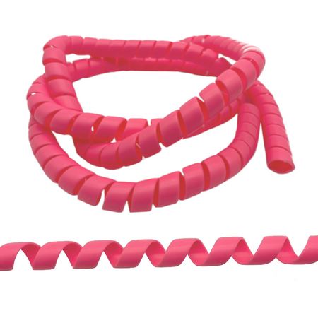 Spiralna Osłona Kabli do Hulajnogi Xiaomi/Ninebot/Motus - RÓŻOWY