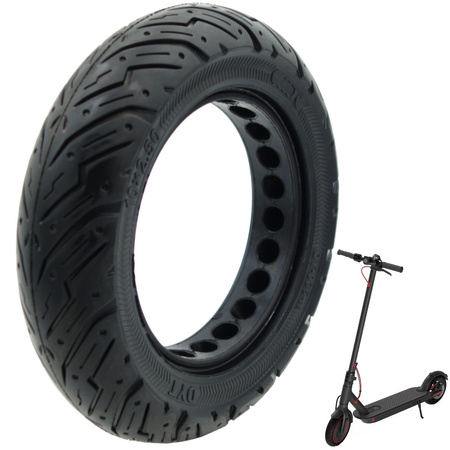 Opona półpełna bezdętkowa 10x2.5" do Xiaomi, Techlife X7 i X7S, Kugoo M4 i M4 PRO, Zero 10X, VSETT 1O+