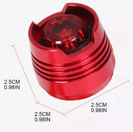 Światło LED czerwone do Xiaomi M365 / PRO / PRO 2 / 1S / Essential / Mi 3