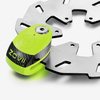 Zabezpieczenie Disc Lock z Alarmem ZOVII ZD6 - Fluo Green