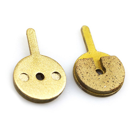 Klocki hamulcowe 2szt do Kugoo M4 / M4 PRO / Speedway 5 / Dualtron Spider / Eagle / Ultra - Złote