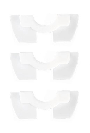 3x Podkładka kasująca luzy mechanizmu składania do Xiaomi M365 / M365 PRO - BIAŁY