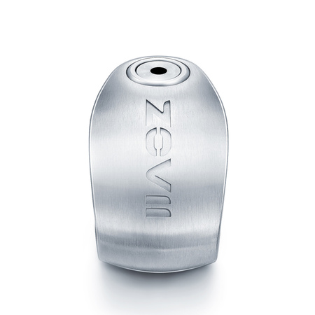 Zabezpieczenie Disc Lock z Alarmem ZOVII ZD15S - Brushed Metal