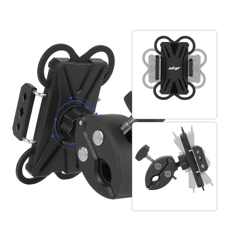 Zestaw Duża torba sakwa 5L + Uniwersalny uchwyt na telefon do hulajnogi elektrycznej