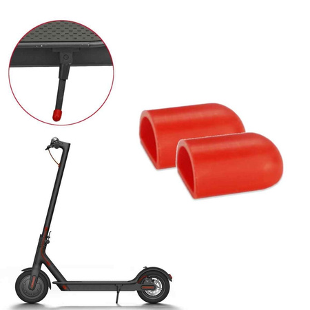 Osłona Nóżki Parkingowej do Xiaomi M365 / PRO / PRO 2 / 1S / Essential - CZERWONY