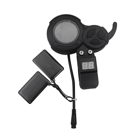 Wyświetlacz z manetką złącze 6 pin + 2 karty NFC do  Zero 8/9/10/8x/10x/Z8 Pro