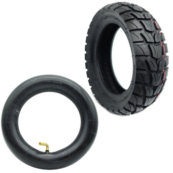 OPONA 10x3" (255x80) Terenowa + Dętka 10x2.50" Wentyl 90/45