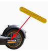 Naklejki odblaskowe Zaślepki do Ninebot Max G30 / Motus Scooty 10 - Żółty