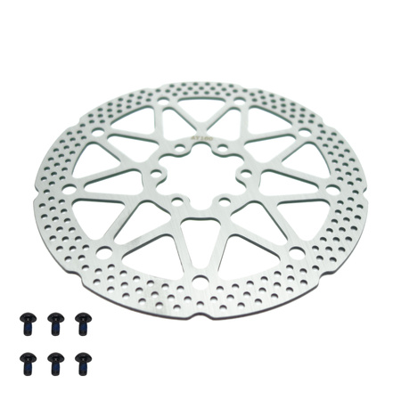 Tarcza Hamulcowa 160 mm 6 Otworów + Śruby do Hulajnogi Elektrycznej