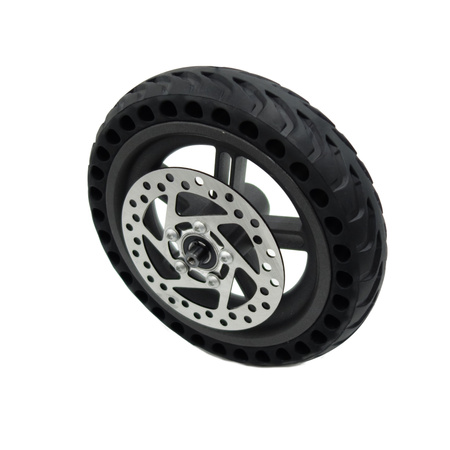 Koło tył z tarczą hamulcową i Oponą Pełną  do Xiaomi M365 / 1S / Essential