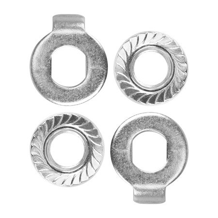 Zestaw 2x Nakrętka osi silnika i podkładka z blokadą