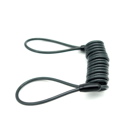 Linka zabezpieczająca 100cm do blokady do Xiaomi M365 / M365 PRO / PRO 2 / 1S / Essential / Ninebot Max / Motus Scooty - CZARNY