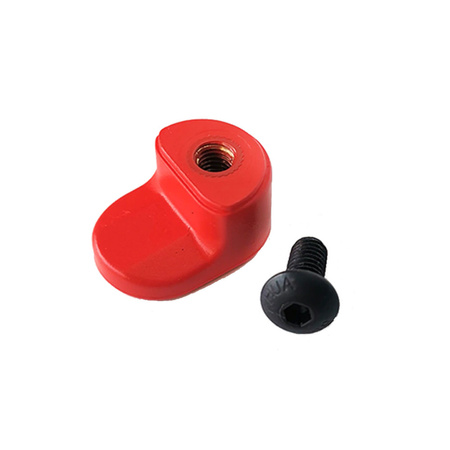 HAk, zaczep błotnika tylnego - kolor czerwony - do Xiaomi M365 / M365 PRO / PRO 2 / 1S / Essential / Mi 3