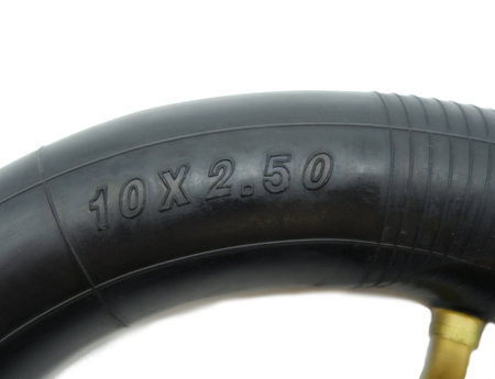 Dętka 10x2.5" - zakrzywiony wentyl 45/45