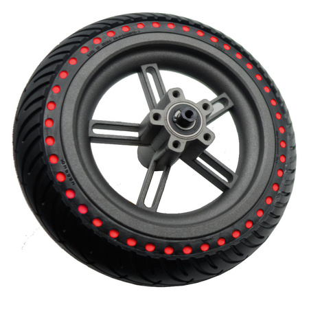 Koło tylne z oponą półpełną 8.5x2" Red Dot do Xiaomi M365 PRO / PRO 2