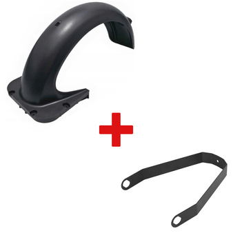 ZESTAW Błotnik tylny + Wspornik błotnika do hulajnóg Ninebot Max G30 /  Motus Scooty 10 / Frugal Power