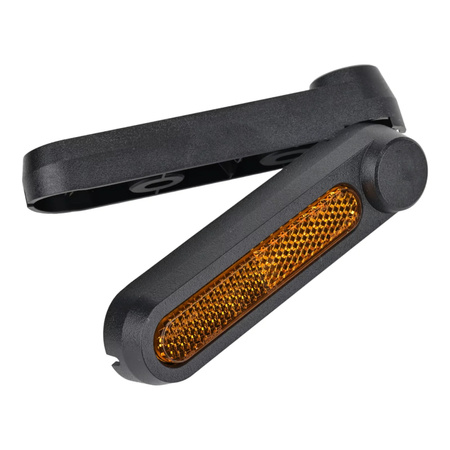 Pokrywy Osłony Śrub Widelca + Odblaski do Ninebot F2 / F2 Plus / F2 Pro