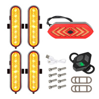 Uniwersalne Kierunkowskazy + Tylne Światło ULIP do Hulajnogi Elektrycznej Xiaomi