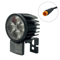 Ulepszona Przednia Lampa LED z Odblaskiem do Kamikaze K1 / K1 Max / K1 Plus