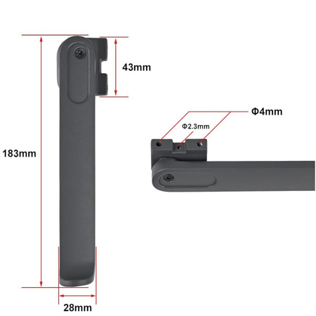 Nóżka Stopka Boczna Parkingowa do Xiaomi 4 Ultra