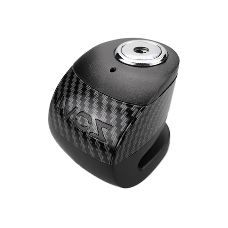 Zabezpieczenie Disc Lock z Alarmem ZOVII ZS6 - Black
