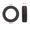 Zestaw Opona Terenowa 60/70-6,5 + Dętka 10x2,125 z Talkiem do Ninebot MAX G30/Motus Scooty 10/Frugal Power
