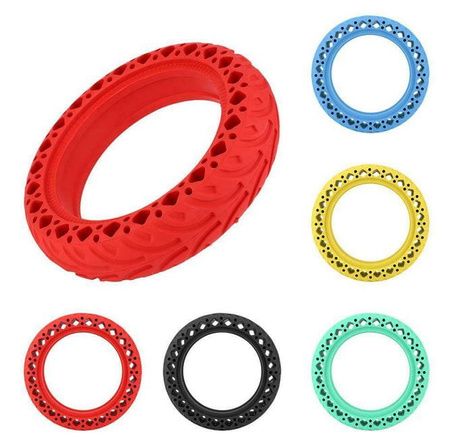 Opona półpełna 8.5x2" do Xiaomi M365 / PRO / PRO 2 / 1S / Essential - CZERWONY