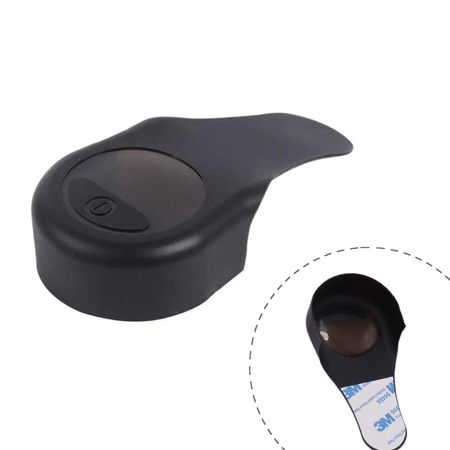 Silikonowe etui (nakładka) na wyświetlacz do Ninebot ES1 / ES2 / ES4 - kolor CZARNY