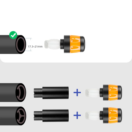 ULIP Piankowe gripy + swiatła boczne do Ninebot Max G30 i Motus Scooty 10