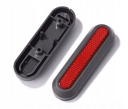 4x Odblaskowa osłona śrub do Xiaomi M365 / PRO / PRO 2 / 1S / Essential - Szary / Czerwony