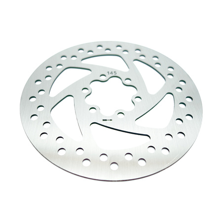 Tarcza hamulcowa 145 mm 6 otworów + śruby do hulajnogi Techlife X8 / Vsett 10+